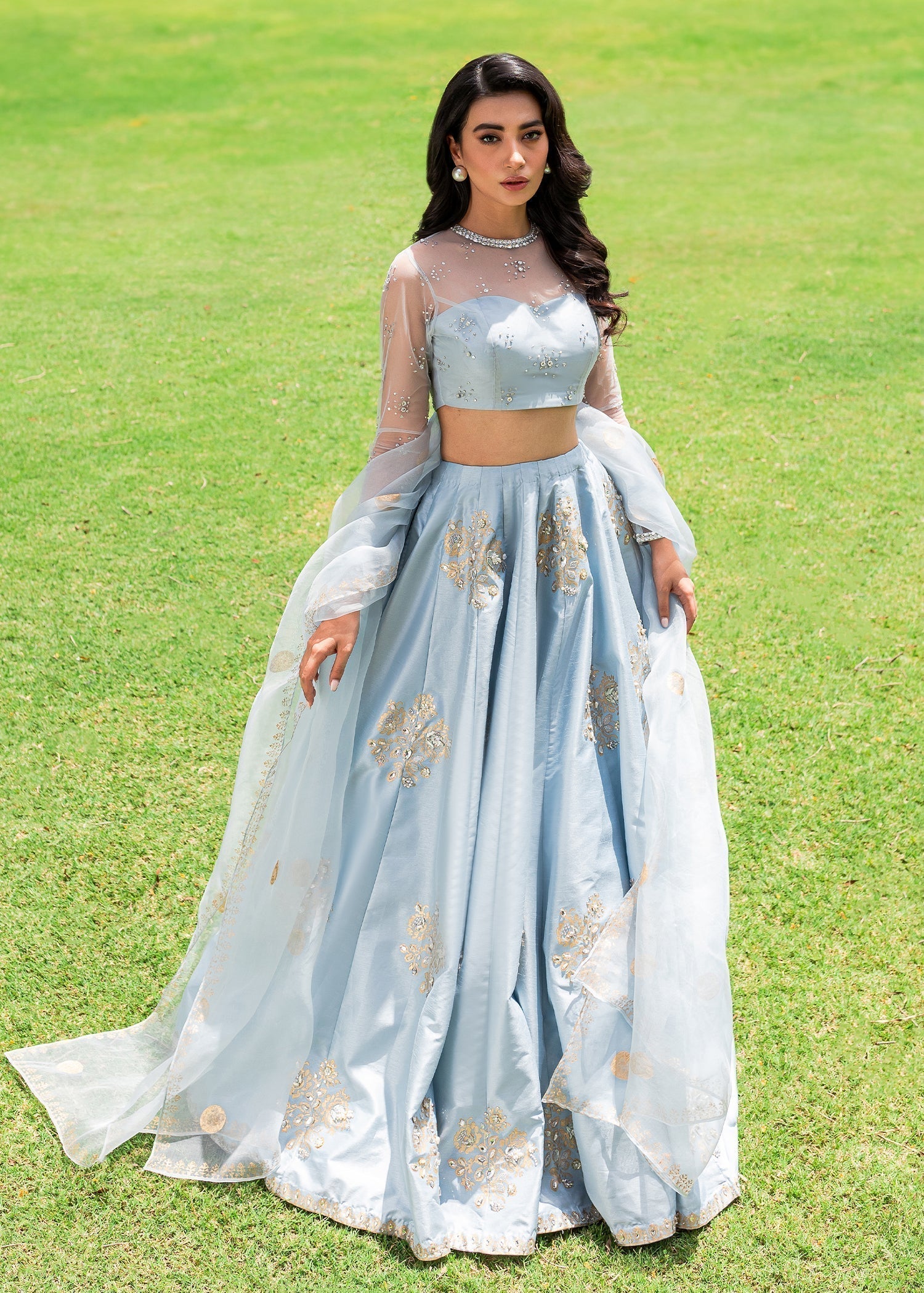 Sadaf Fawad Khan | Zinnia Festive Formals | Ahlah - House Of Anaya