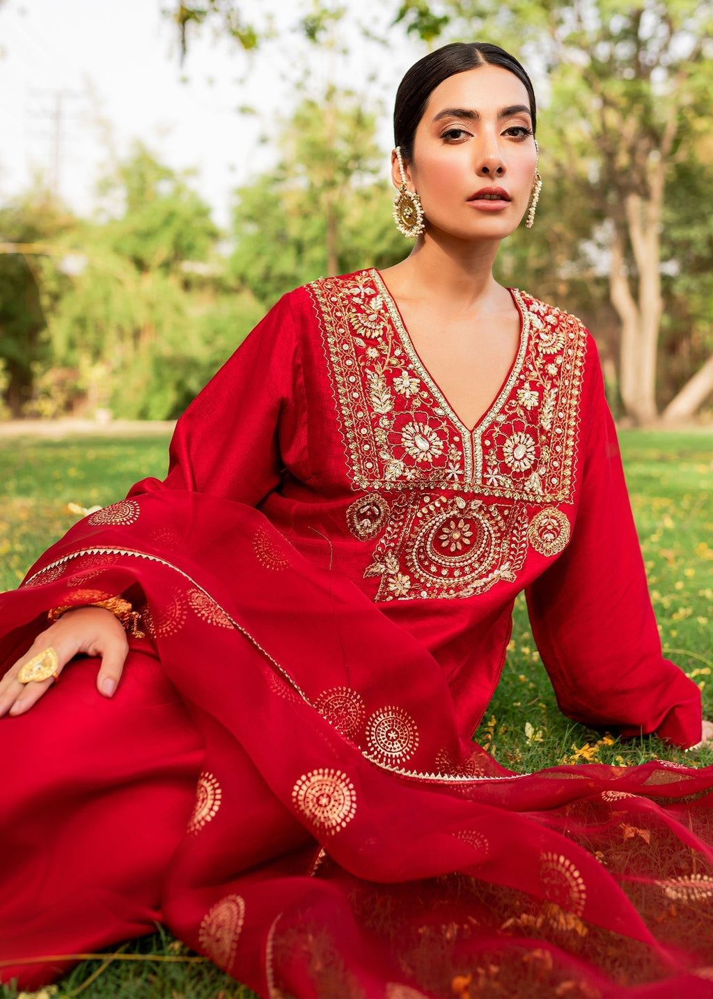 Sadaf Fawad Khan | Zinnia Festive Formals | Aalia - House Of Anaya