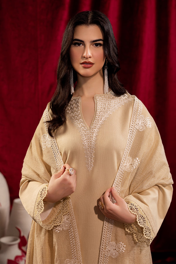 Saffron | Celestial Fall 24 |  FROSTED BEIGE - House Of Anaya