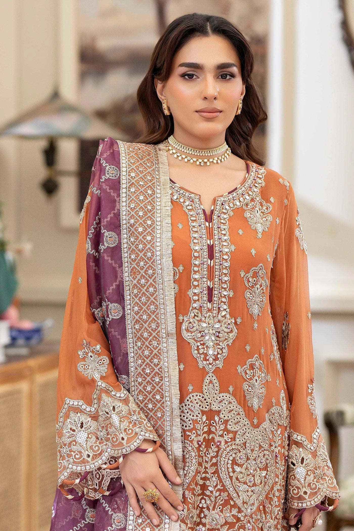 Adans Libas | Saleeqa Chiffon 25 | SALEEQA 7516
