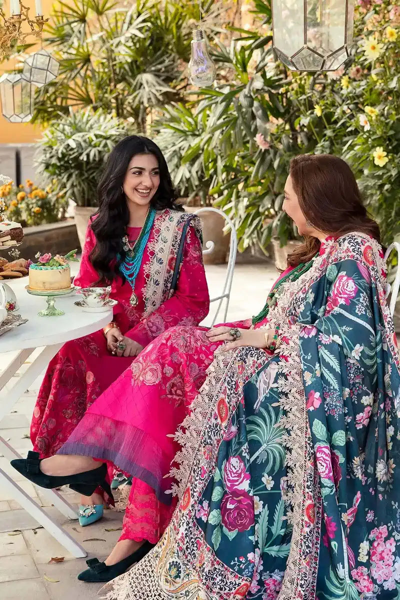 Nilofer Shahid | Luxury Lawn 2023 | Alyana - Riwayat-e-Khas