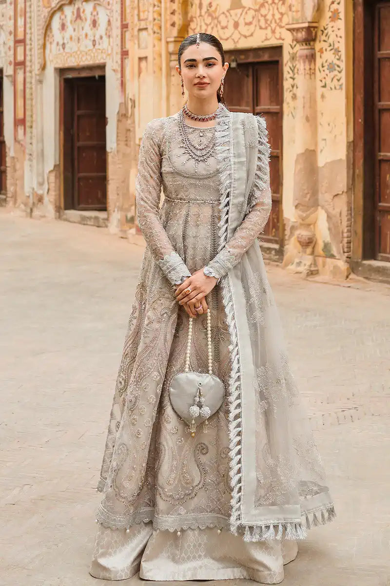 Vitalia | Trousseau Wedding Formals | Dove - Riwayat-e-Khas