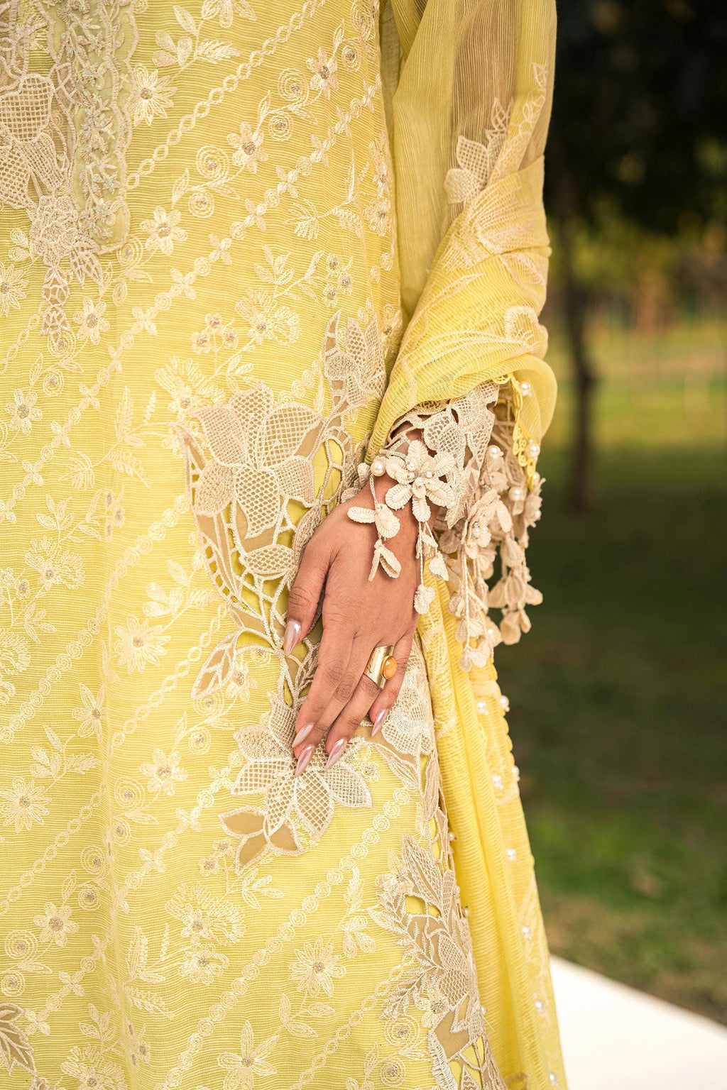 Sana Safinaz | Luxury Collection 24 | L241-010A-3CV - House Of Anaya