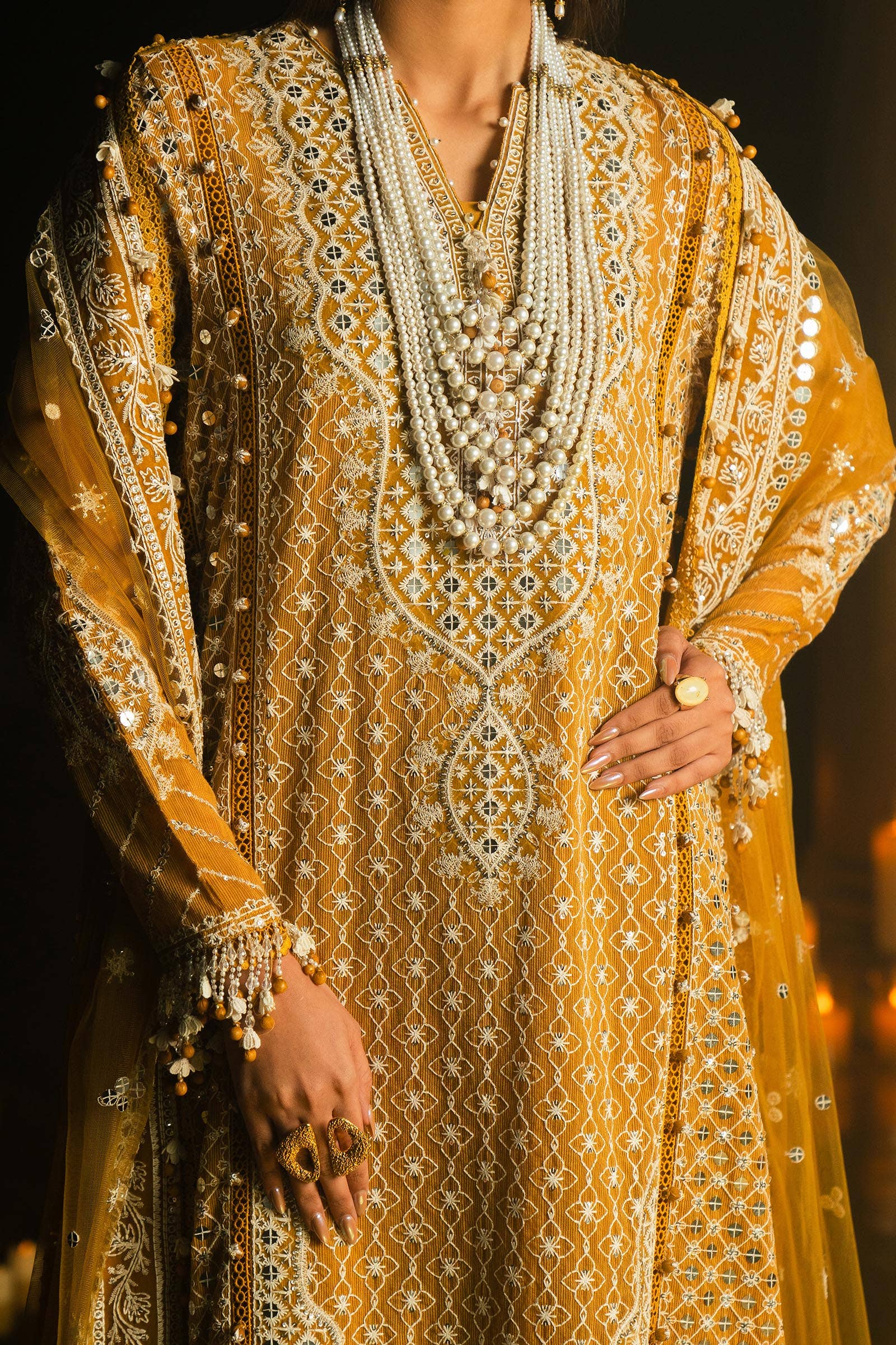 Sana Safinaz | Luxury Collection 24 | L241-002B-3CT - House Of Anaya