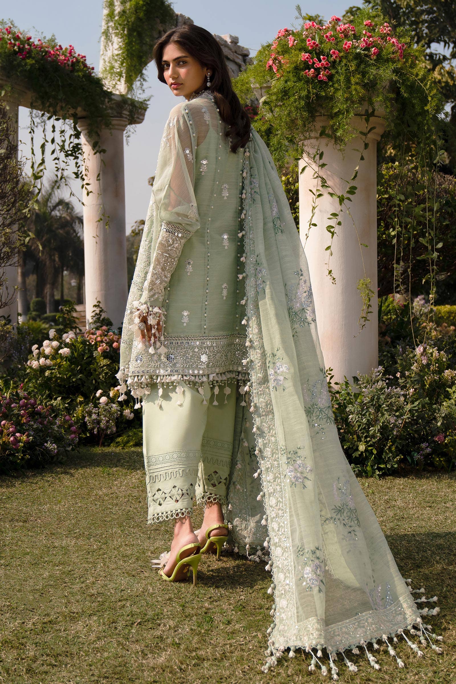 Sana Safinaz | Luxury Collection 24 | L241-006B-3CV - House Of Anaya