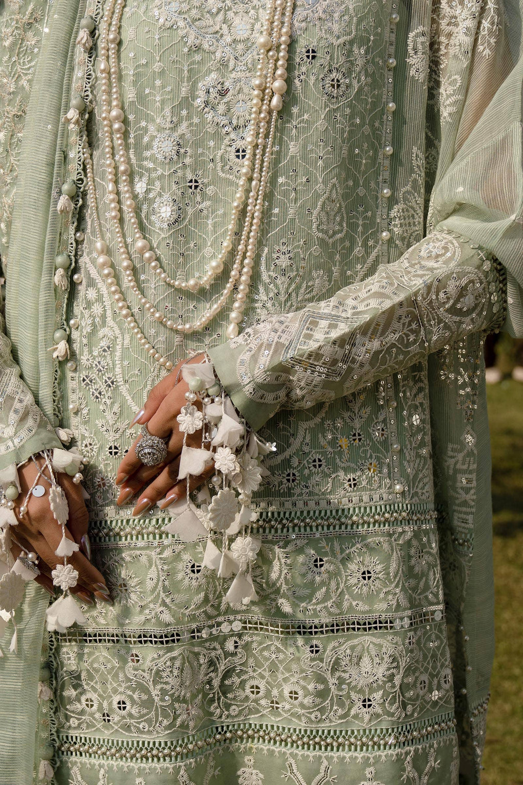 Sana Safinaz | Luxury Collection 24 | L241-006B-3CV - House Of Anaya