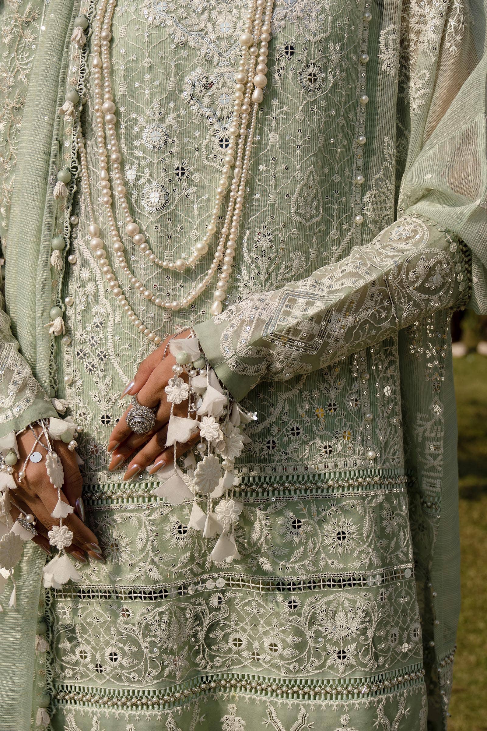 Sana Safinaz | Luxury Collection 24 | L241-006B-3CV - House Of Anaya