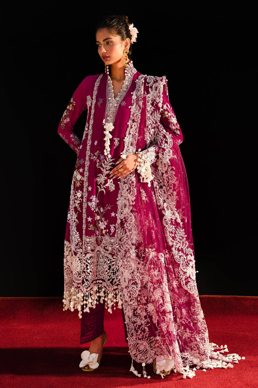 Sana Safinaz | Luxury Collection 24 | L241-007B-3CT - House Of Anaya