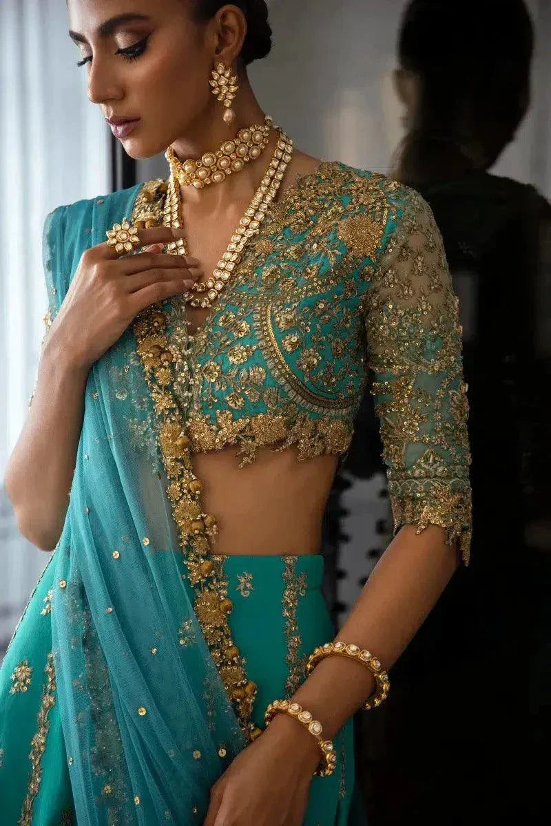 Sana Safinaz | Nura Festive 2023 | N232-002-CT - House Of Anaya