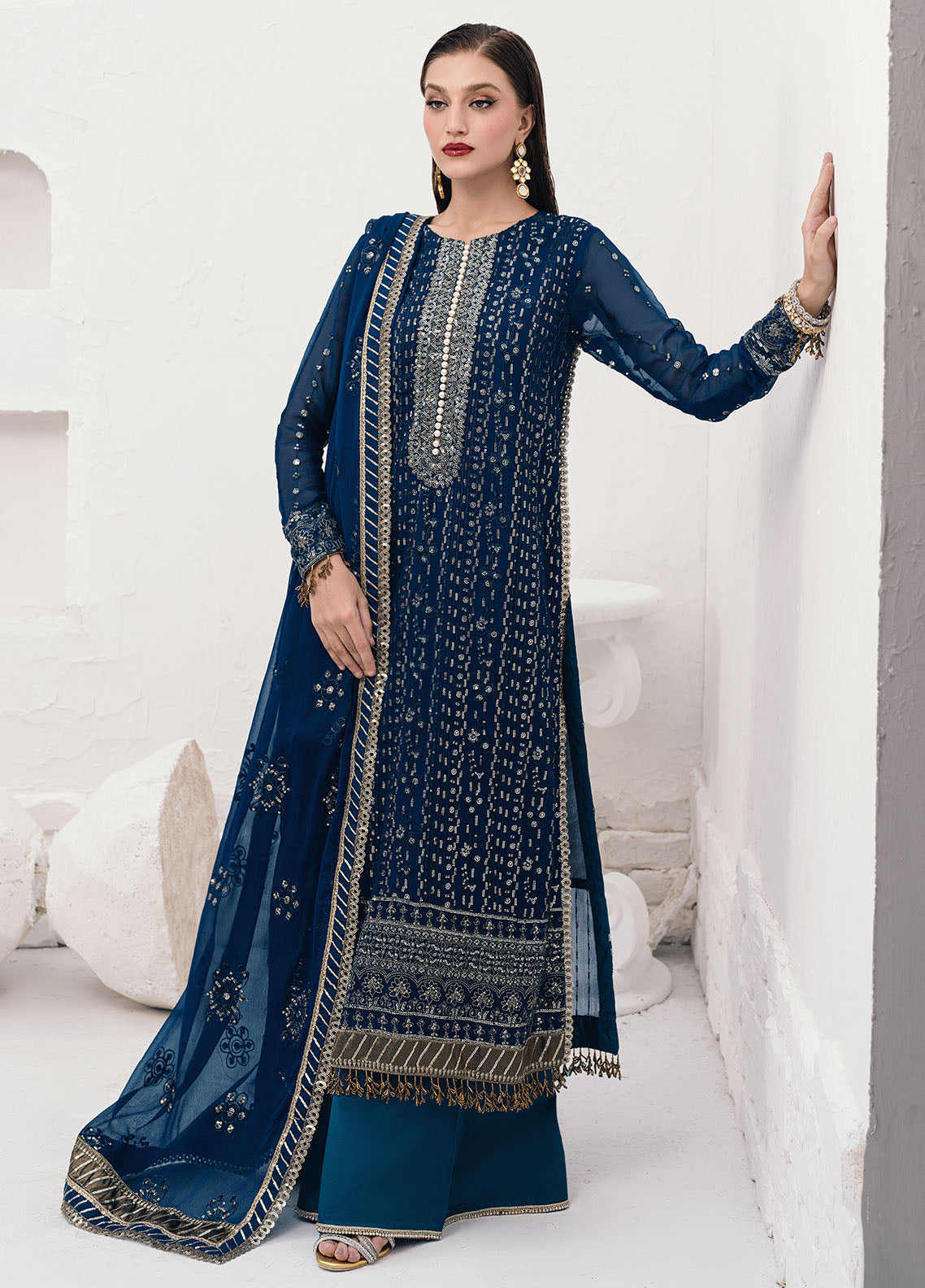 Sahane | Savoir Luxury Formals Savoir | CT-140004 Ashen - Savoir - Riwayat-e-Khas
