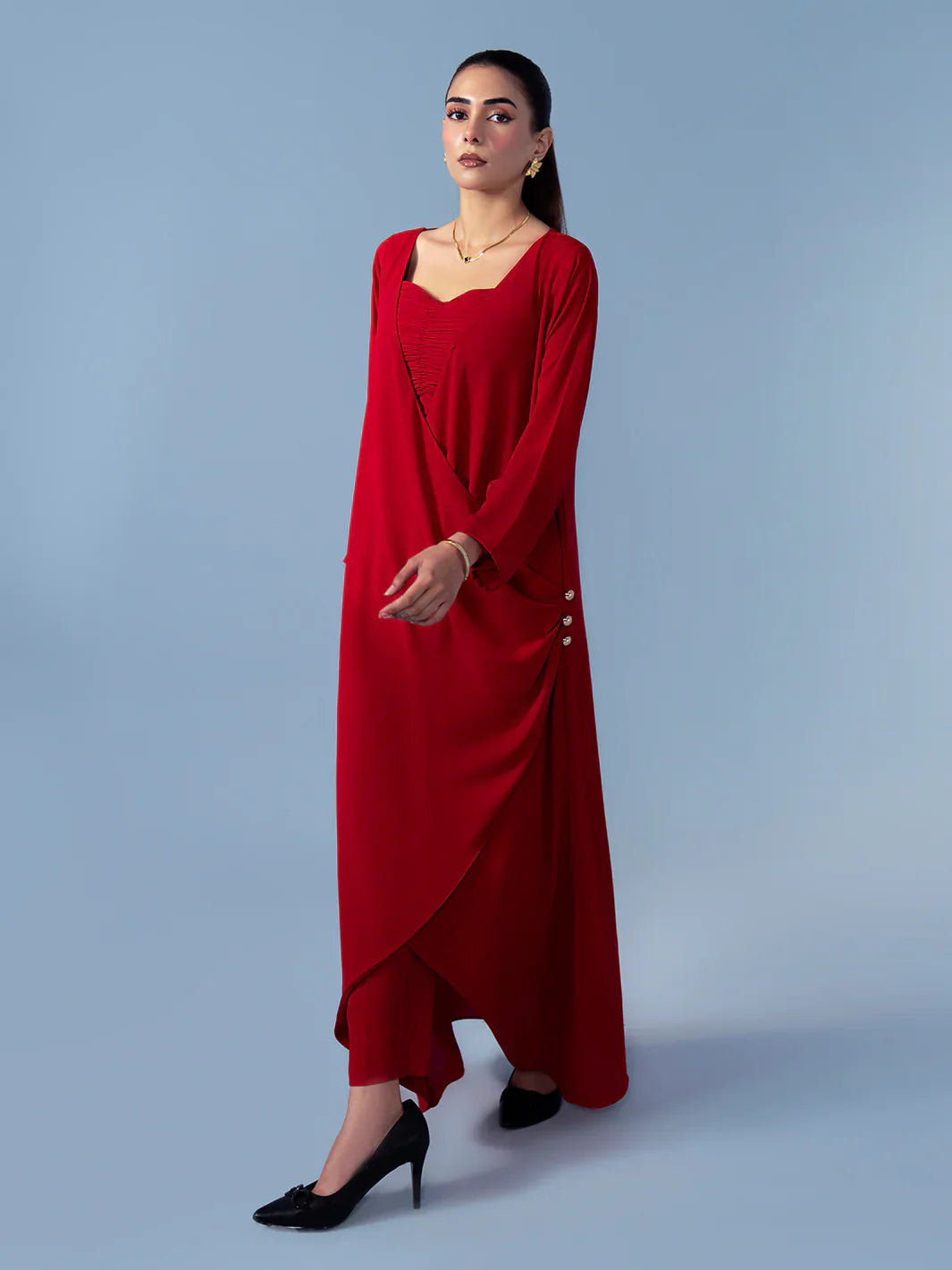 Hemstitch | Georgette Affair | Scarlet Fold