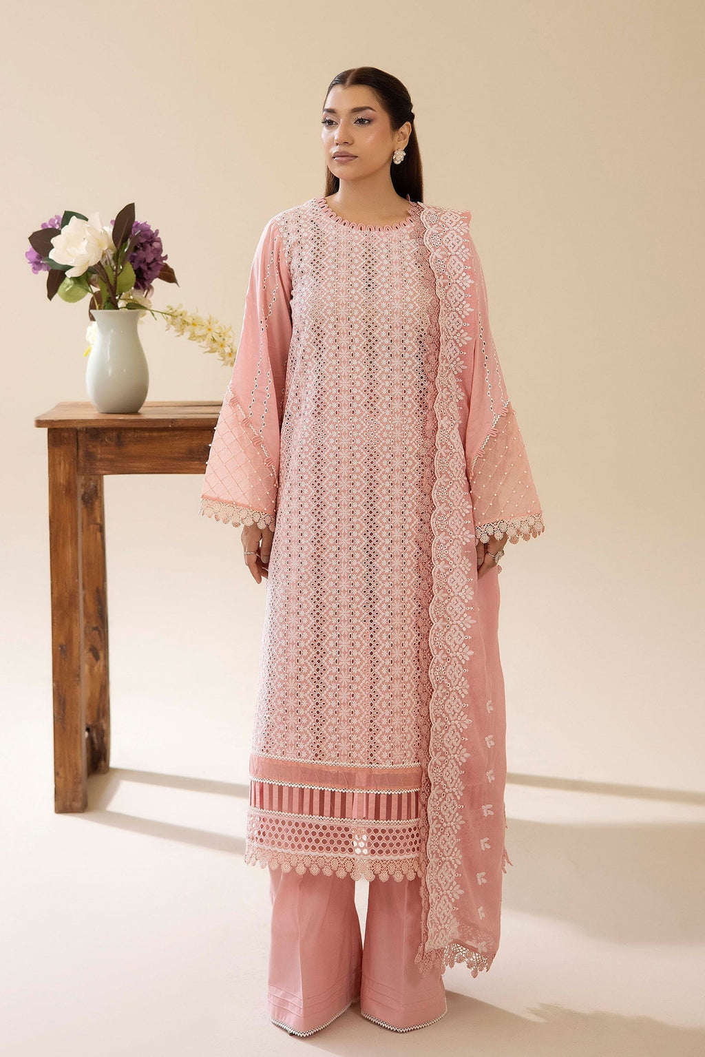Adans Libas | Chikankari Lawn | CHIKANKARI LAWN-13 - 1