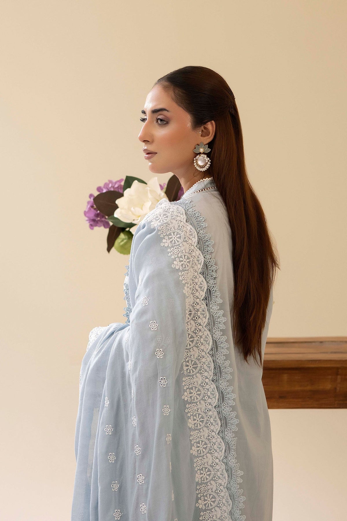 Adans Libas | Chikankari Lawn | CHIKANKARI LAWN-14 - 4