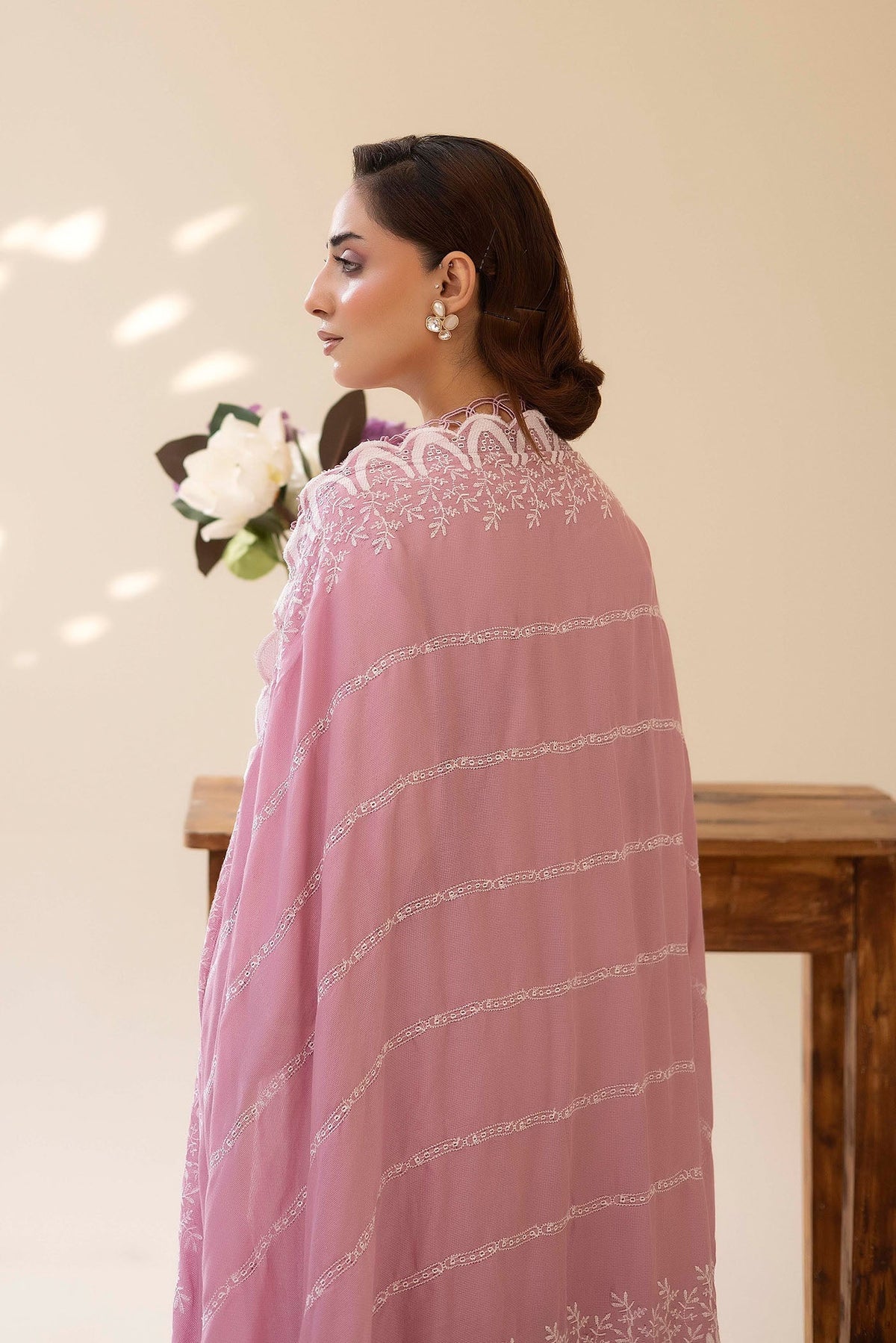 Adans Libas | Chikankari Lawn | CHIKANKARI LAWN-18 - 3