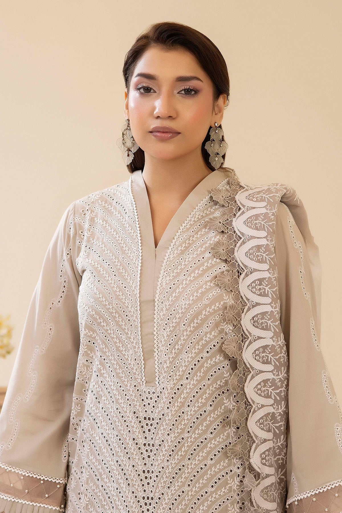Adans Libas | Chikankari Lawn | CHIKANKARI LAWN-19 - 1