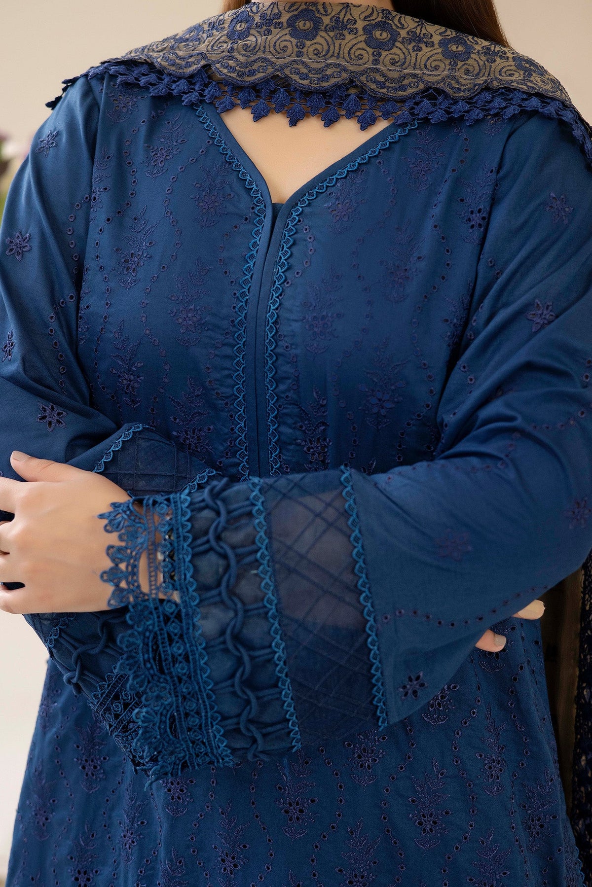 Adans Libas | Chikankari Lawn | CHIKANKARI LAWN-01 - 2