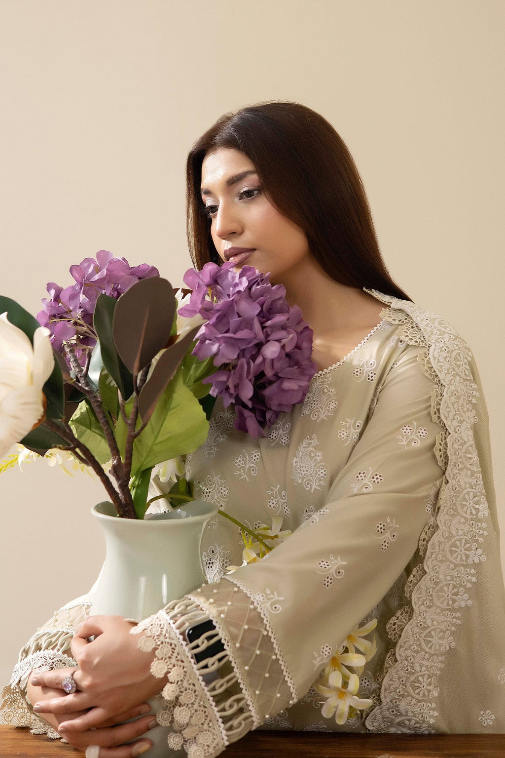 Adans Libas | Chikankari Lawn | CHIKANKARI LAWN-03 - 2