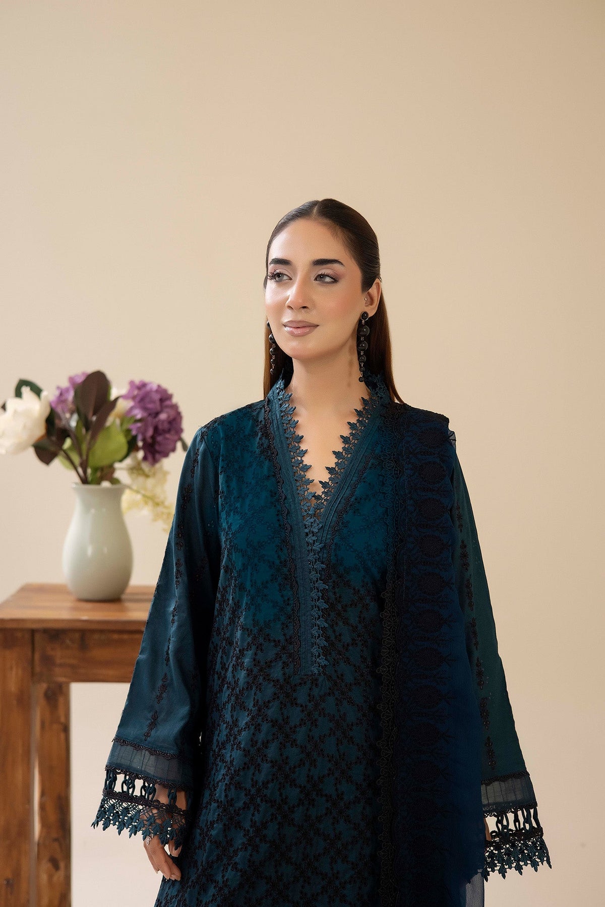 Adans Libas | Chikankari Lawn | CHIKANKARI LAWN-05 - 2