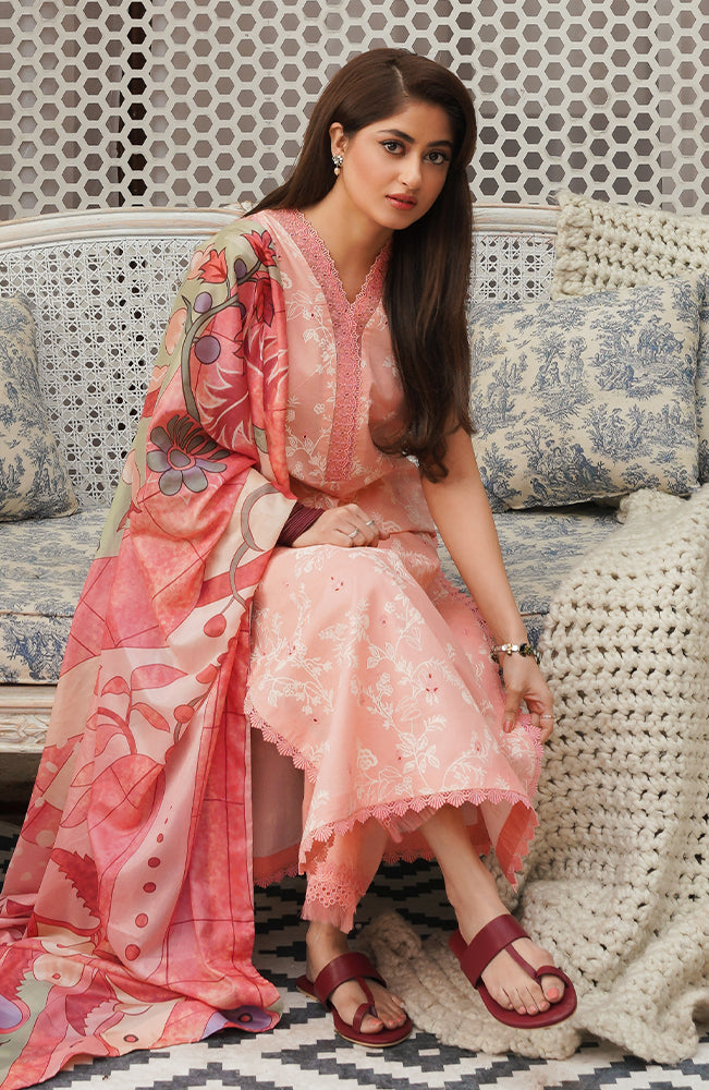 Seran | Afsanah Lawn 24 | Elnaz - House Of Anaya