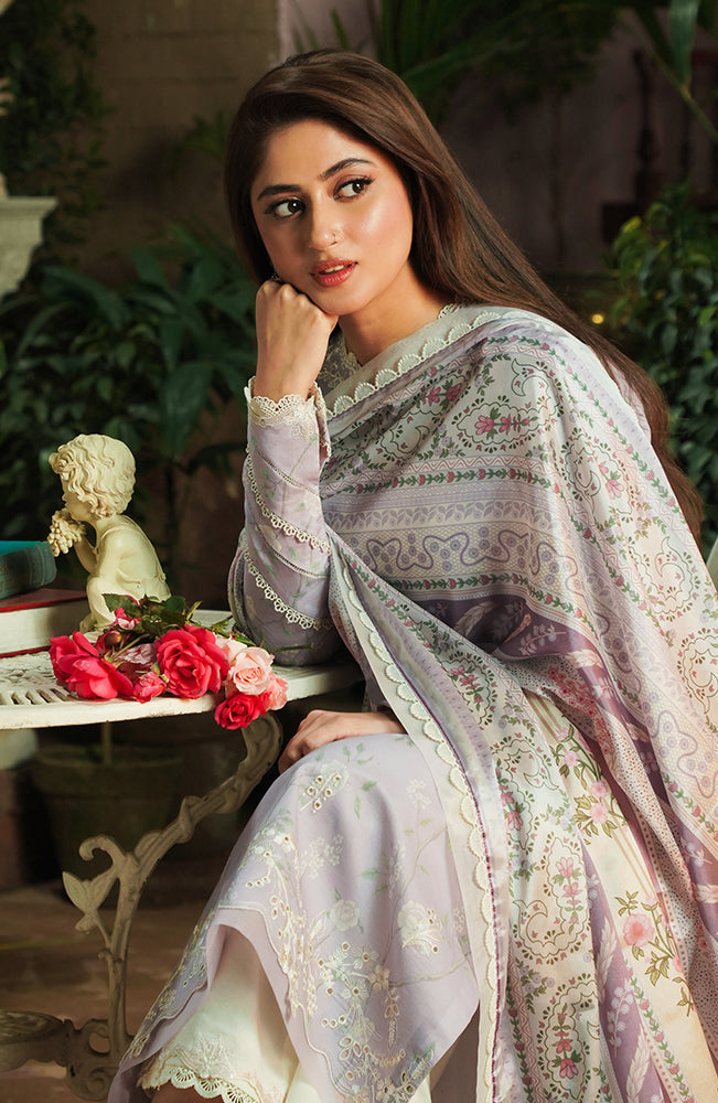 Seran | Afsanah Lawn 24 | Mishal - House Of Anaya