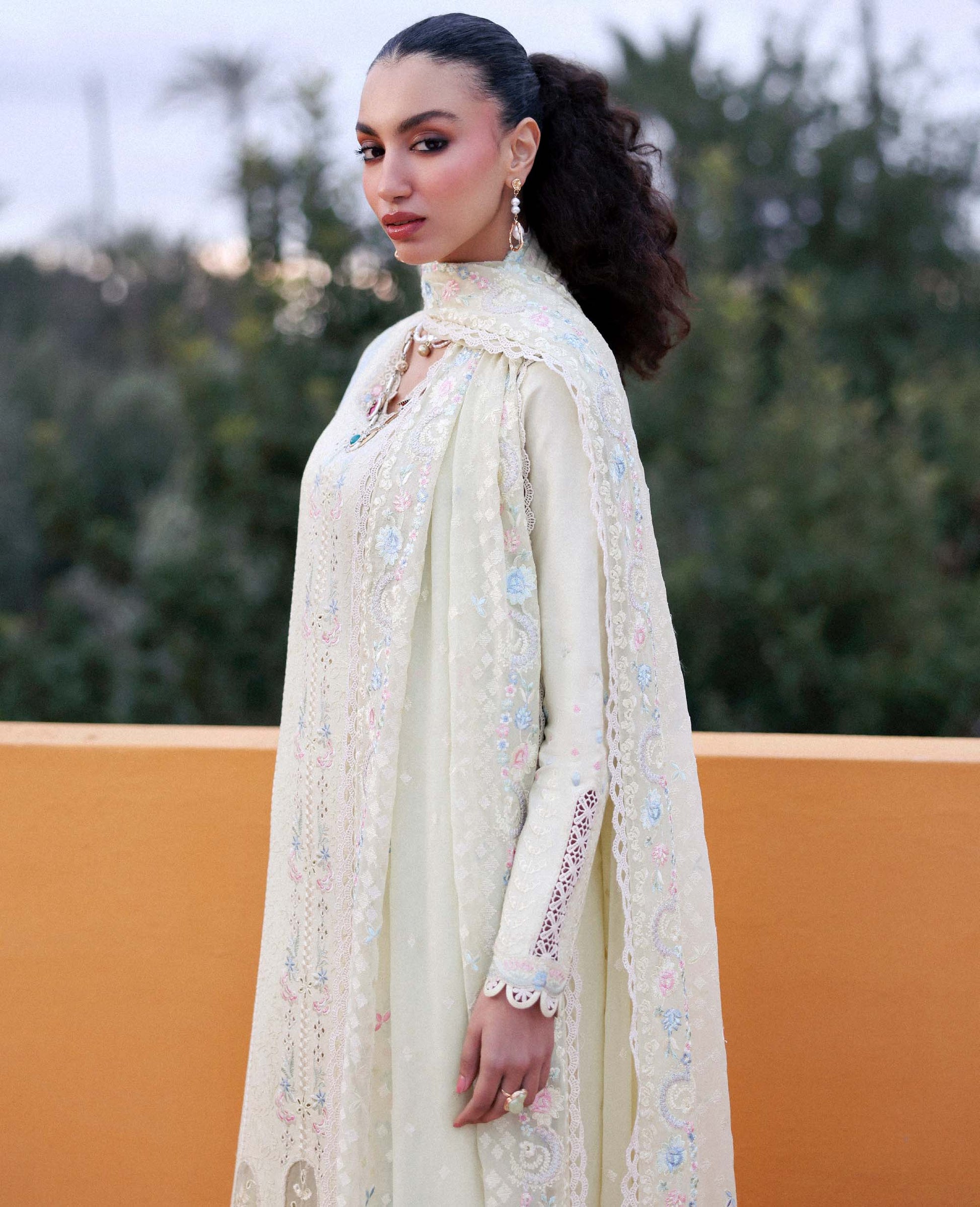 Republic Womenswear | Embroidered Pret 26 | Serenite