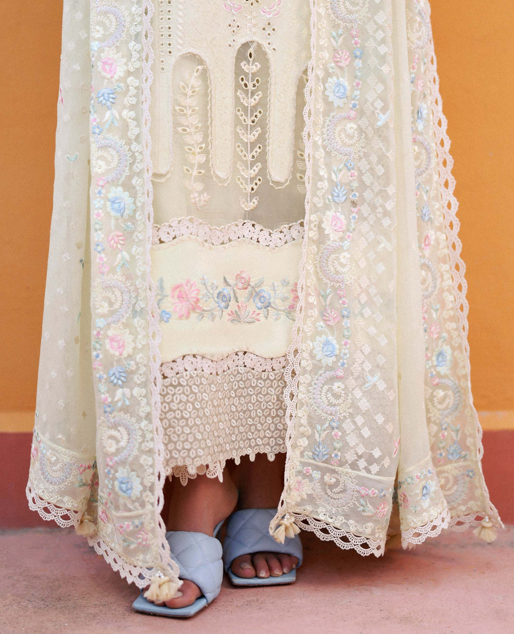 Republic Womenswear | Embroidered Pret 26 | Serenite