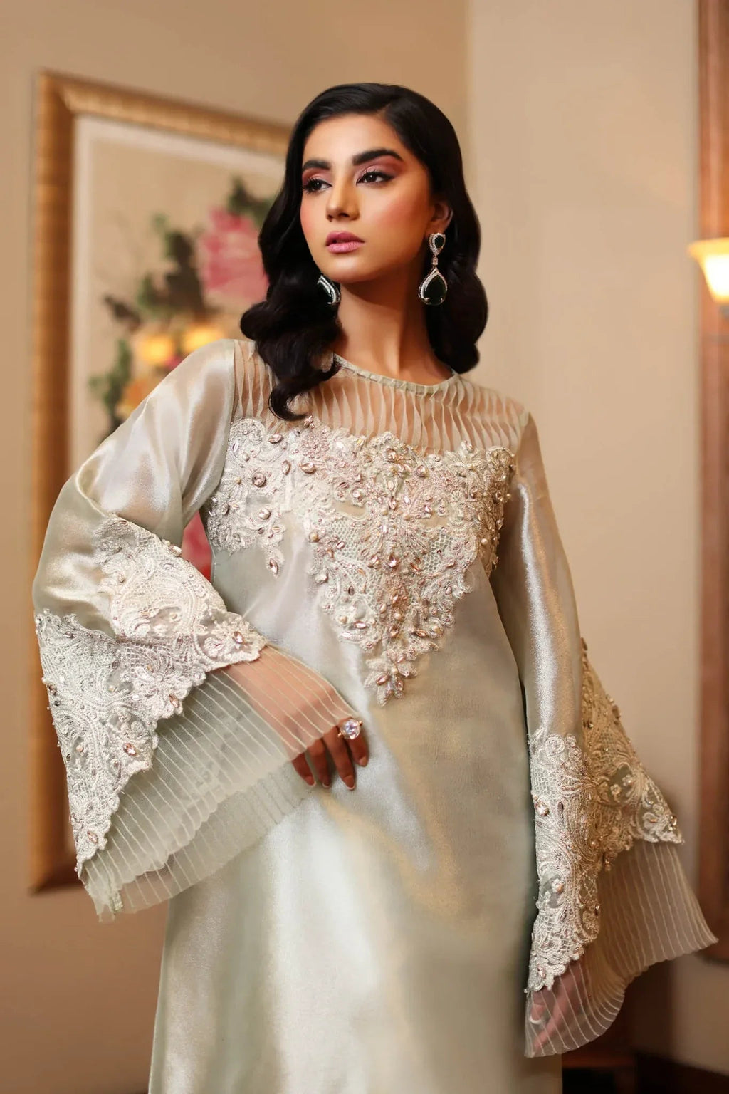 Musferah Saad | Enchante Formals | Aqua Serenity - Riwayat e Khas