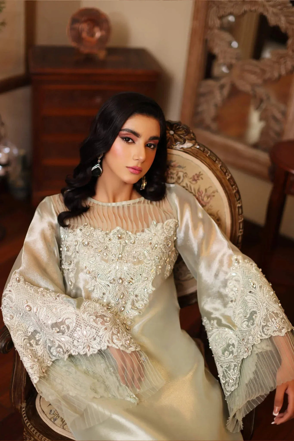 Musferah Saad | Enchante Formals | Aqua Serenity - Riwayat e Khas