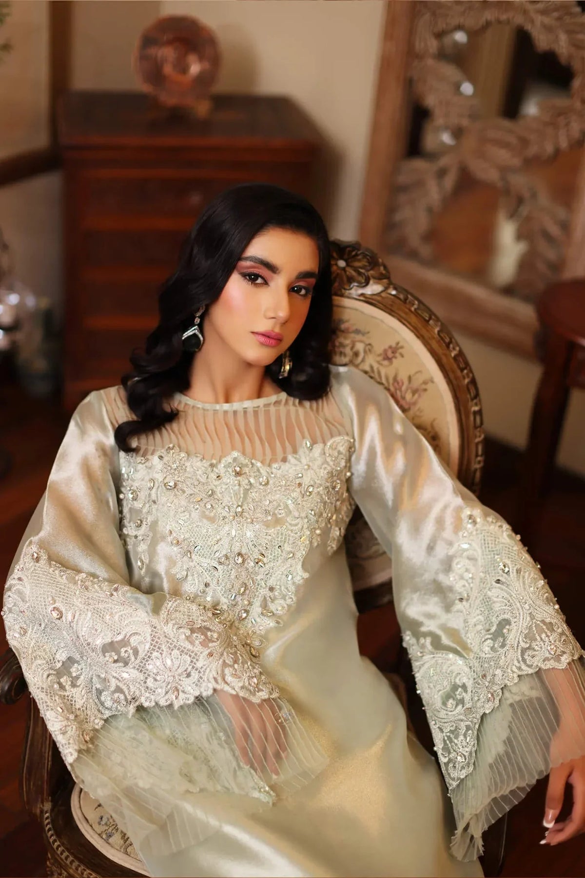 Musferah Saad | Enchante Formals | Aqua Serenity - Riwayat e Khas