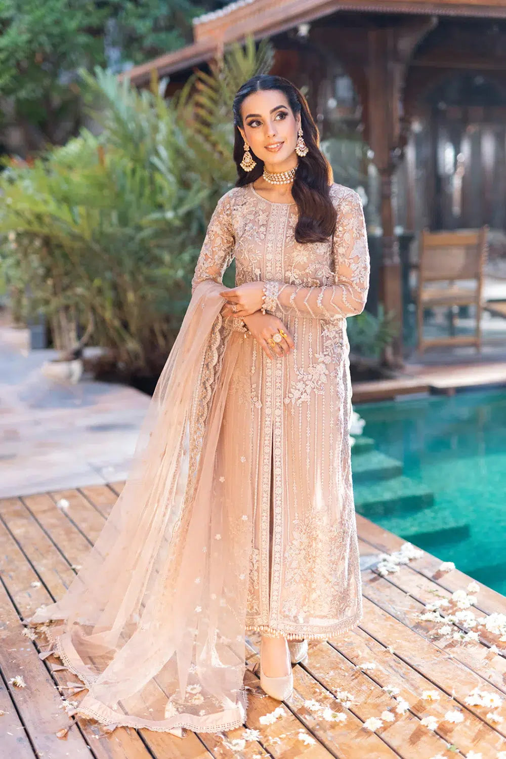 Azure | Embroidered Formals | Star Dazzle - Riwayat-e-Khas
