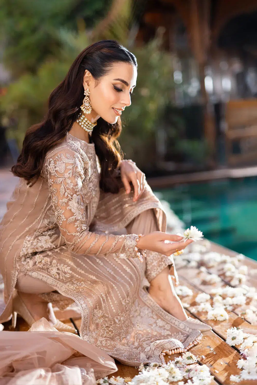 Azure | Embroidered Formals | Star Dazzle - Riwayat-e-Khas