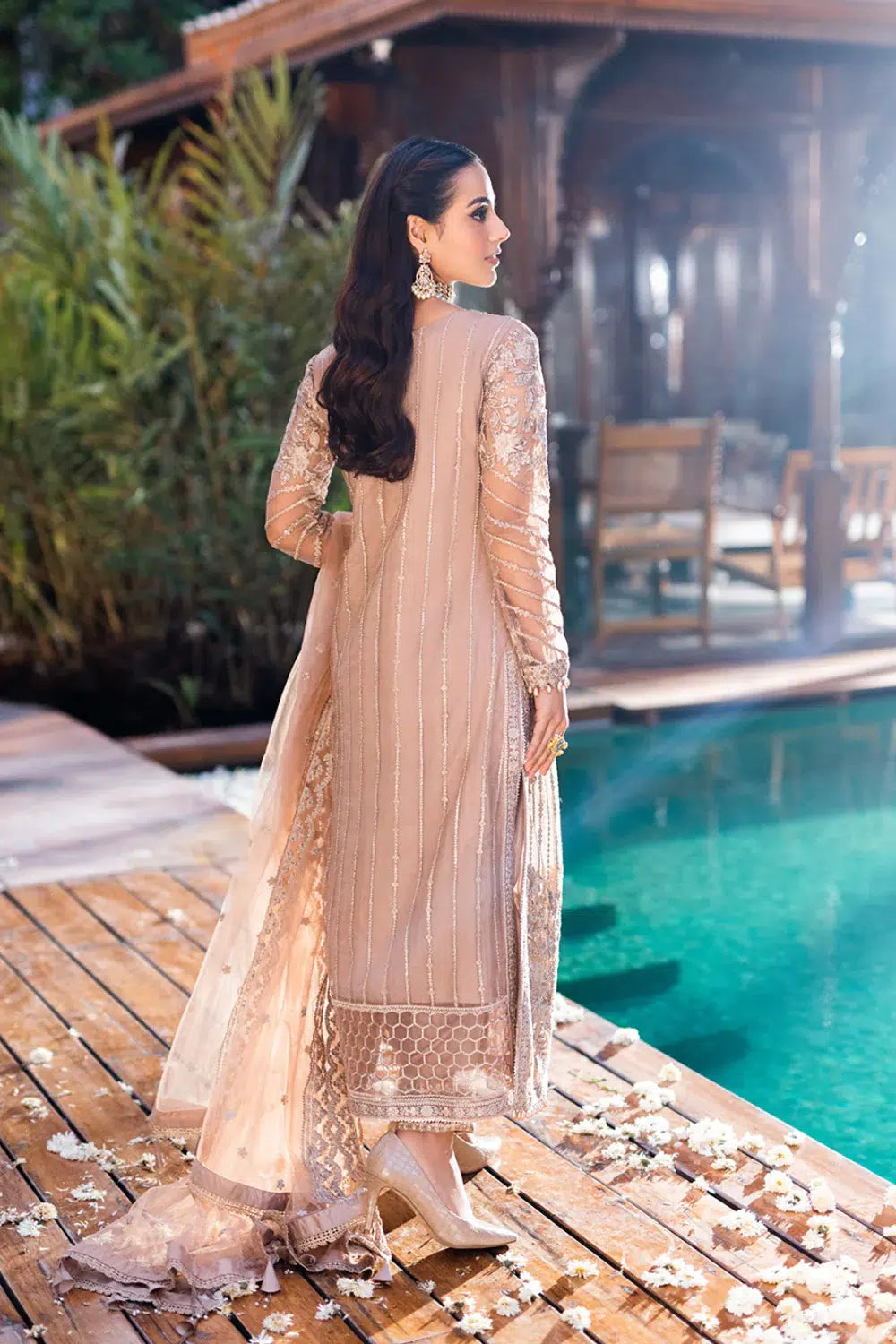 Azure | Embroidered Formals | Star Dazzle - Riwayat-e-Khas