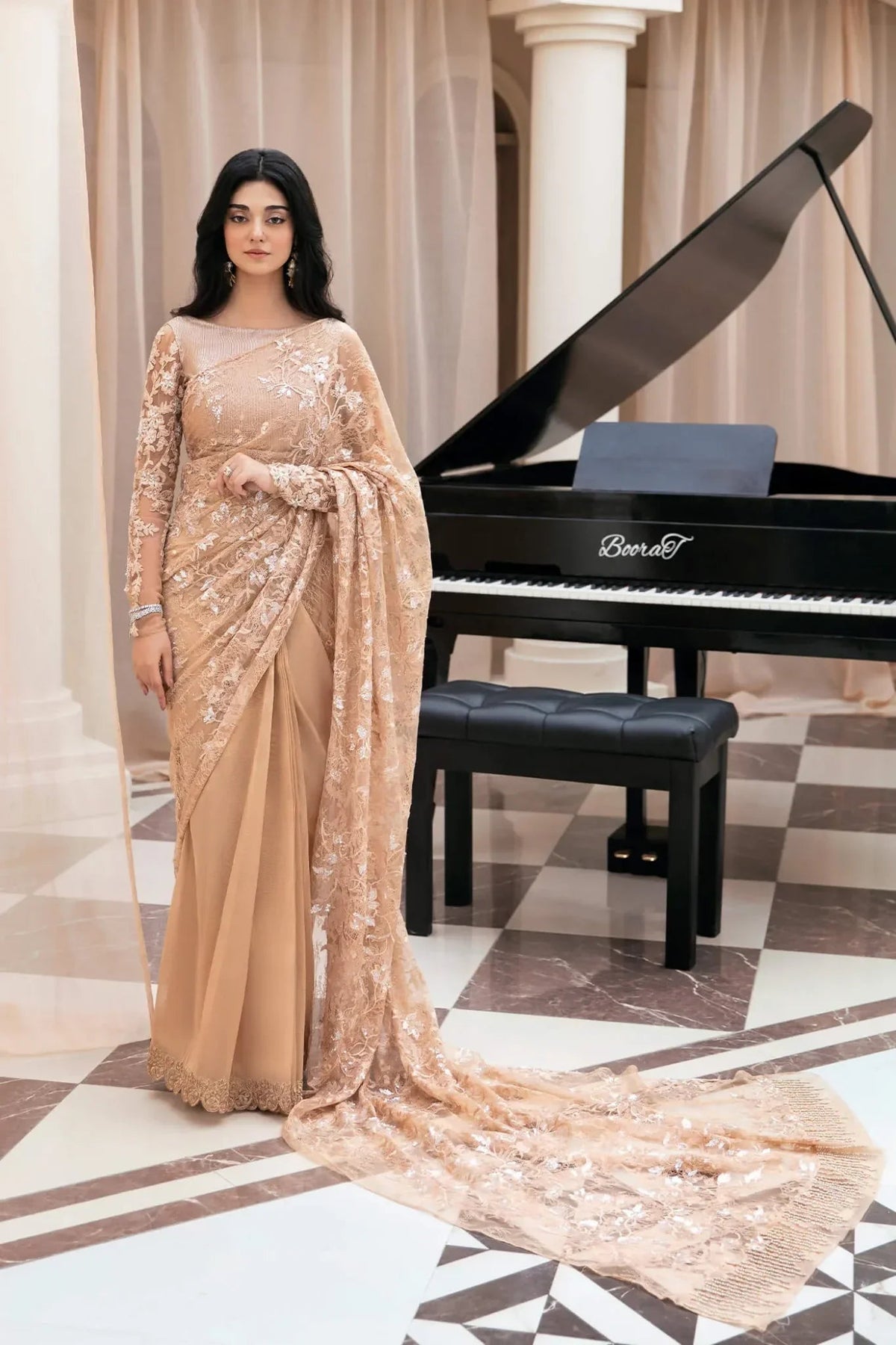 Musferah Saad | Symphony Wedding Formals | Sublime Rose