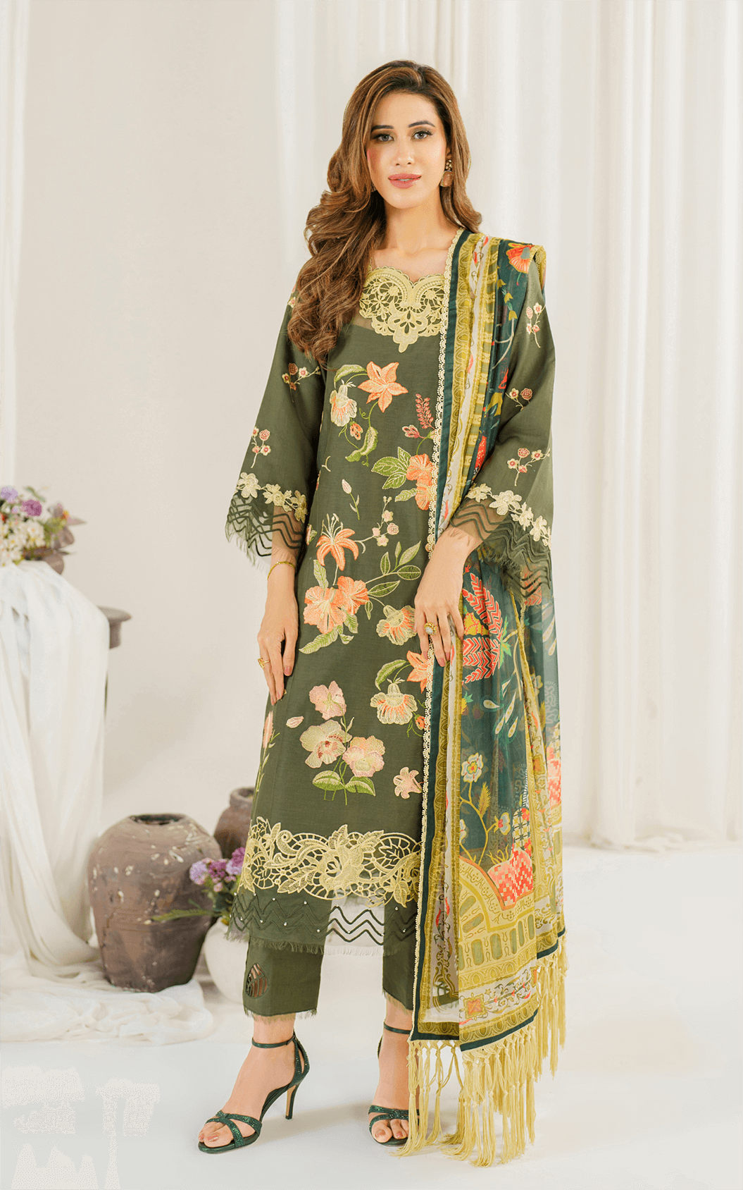 Asifa and Nabeel | Pretty in Pink Limited Edition | Sweet Pea (PP-6) - Riwayat-e-Khas