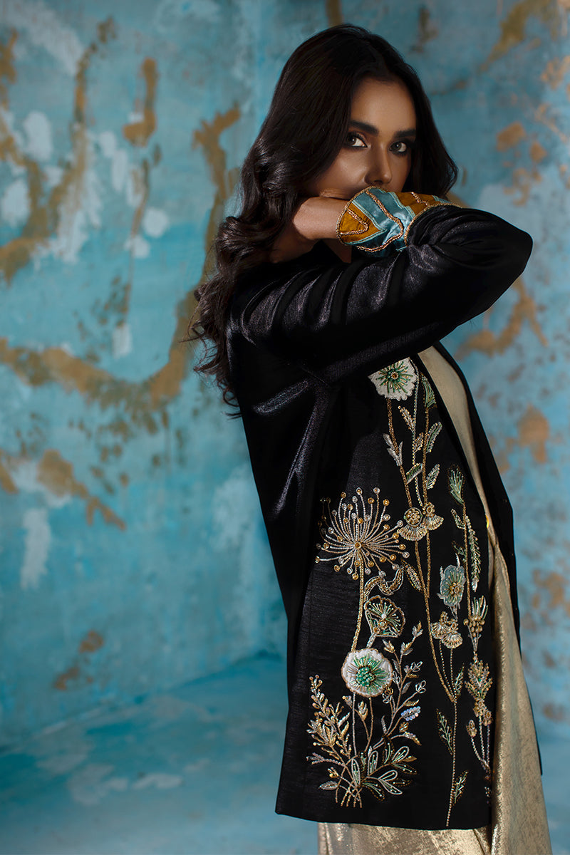 Wardha Saleem | Luxury Pret Fusion Wear | NOVA LUX - JACKET - Riwayat-e-Khas