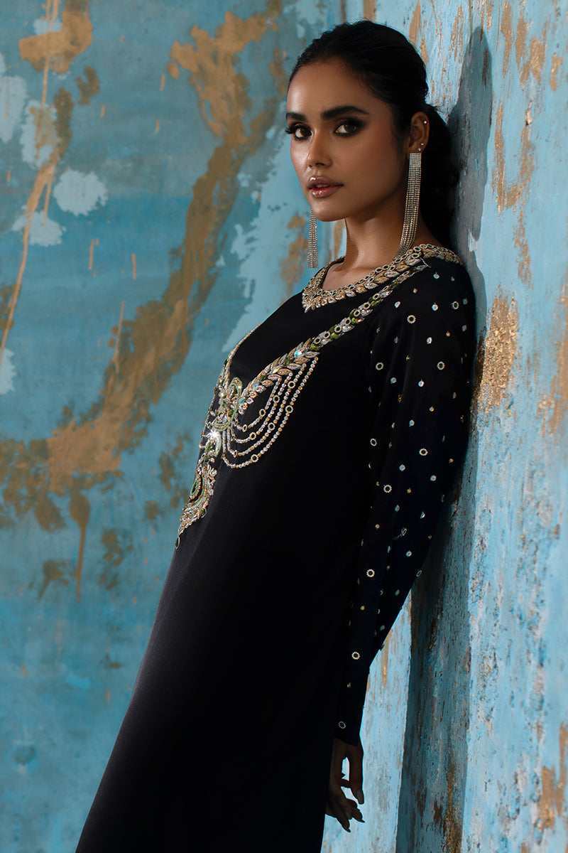 Wardha Saleem | Luxury Pret Fusion Wear | BELLE - KAFTAN - Riwayat-e-Khas