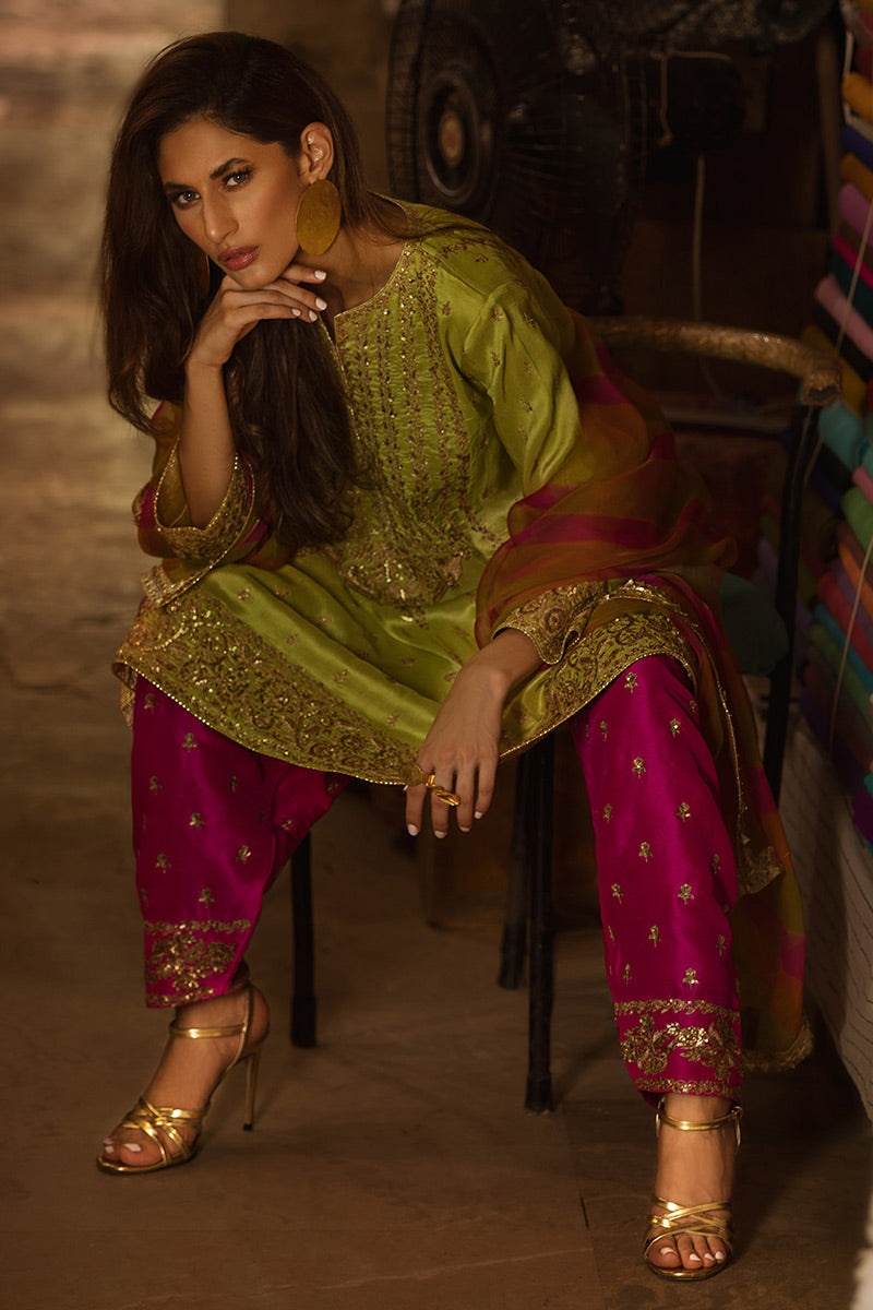 The Pink Tree Company | Wedding Wear | CITRUS PLEASURE - Riwayat-e-Khas