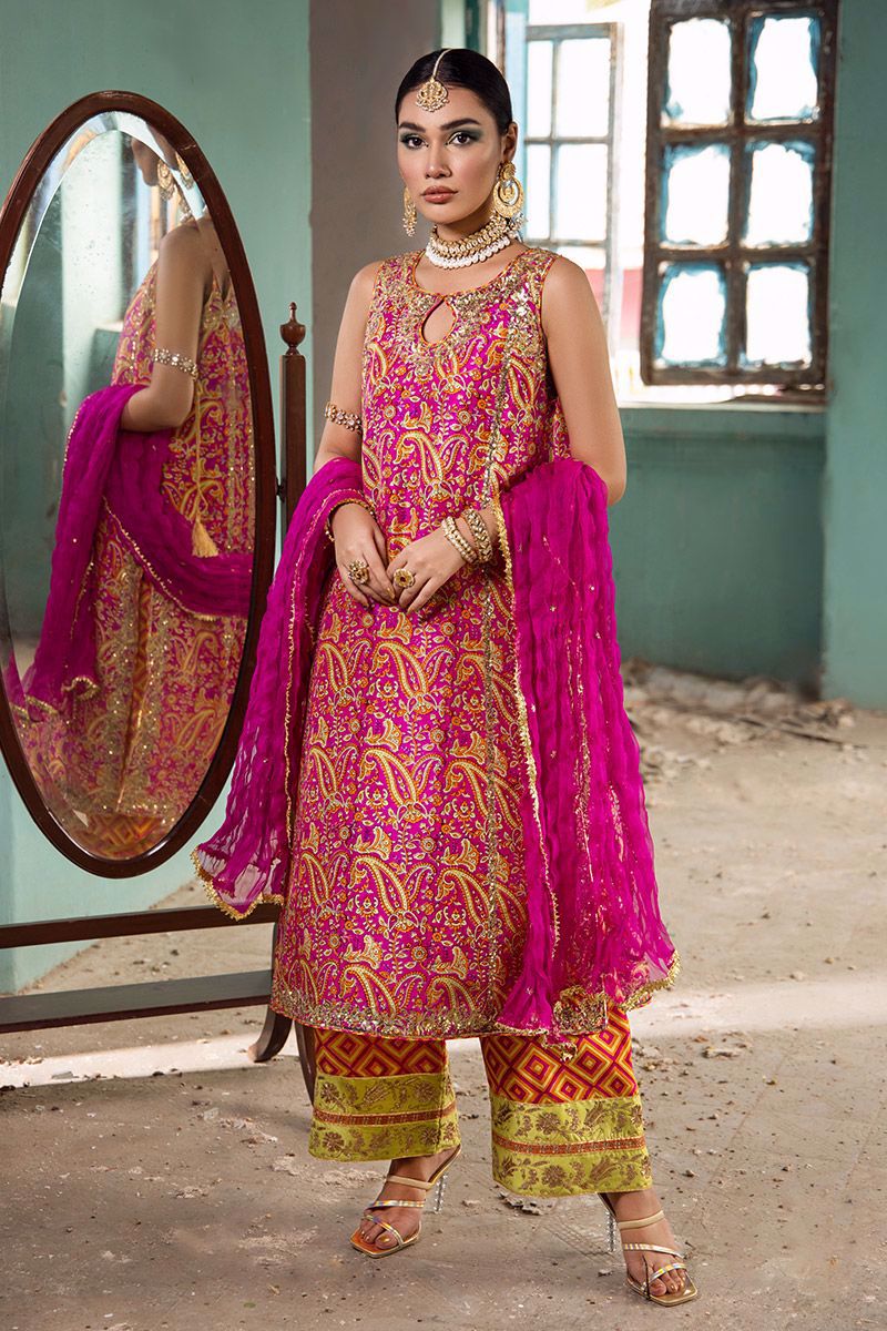The Pink Tree Company | Wedding Wear | PERIDOT IN PINK - Riwayat-e-Khas