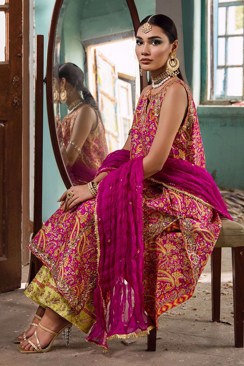 The Pink Tree Company | Wedding Wear | PERIDOT IN PINK - Riwayat-e-Khas