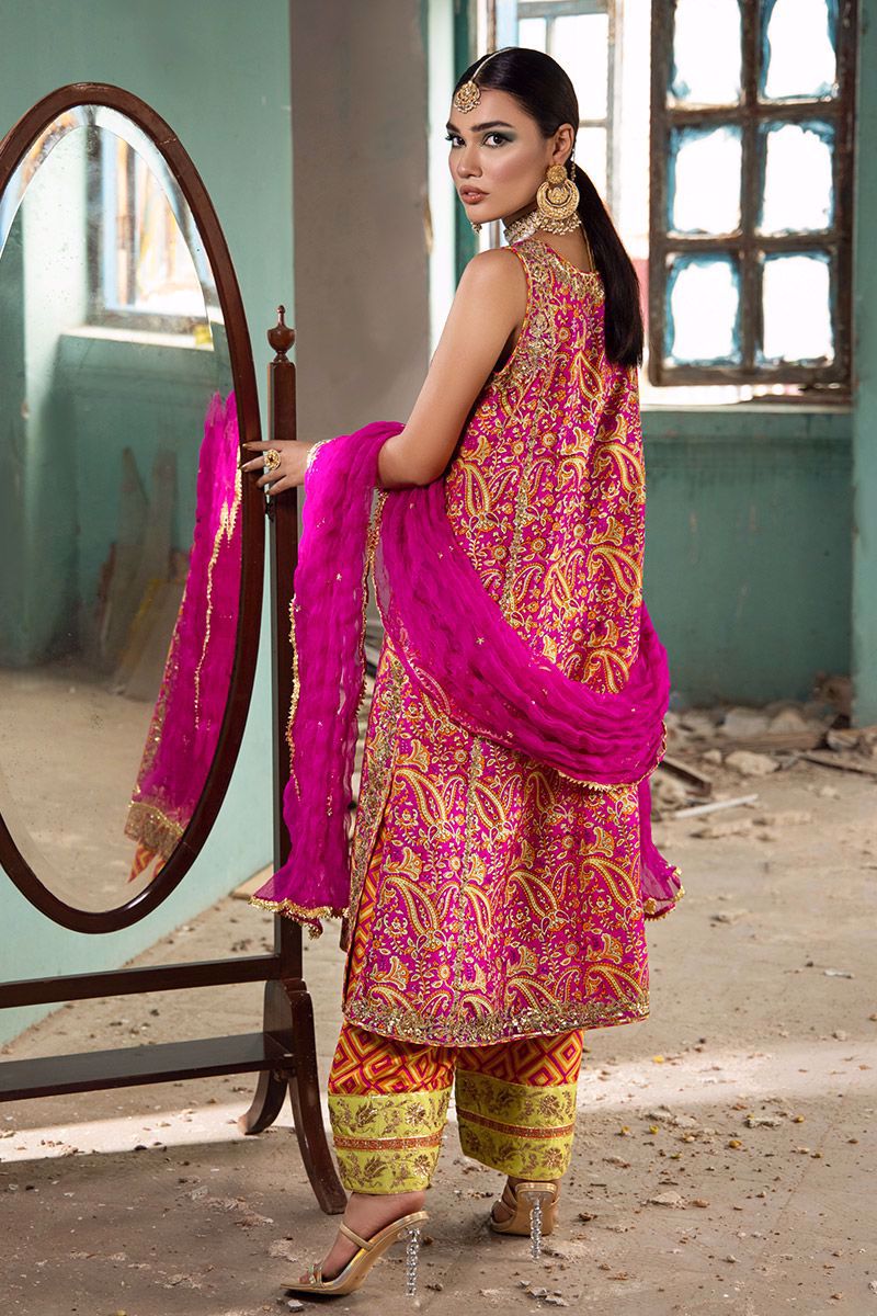 The Pink Tree Company | Wedding Wear | PERIDOT IN PINK - Riwayat-e-Khas