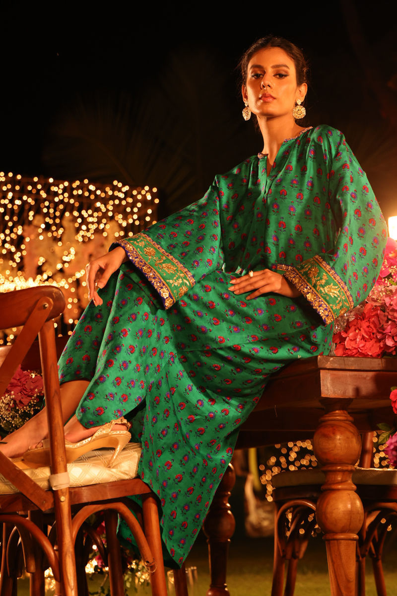The Pink Tree Company | Wedding Wear | EMERALD - Riwayat-e-Khas
