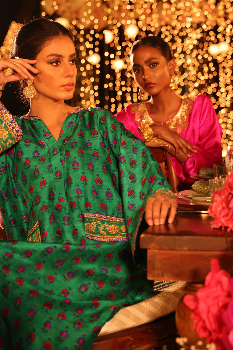 The Pink Tree Company | Wedding Wear | EMERALD - Riwayat-e-Khas