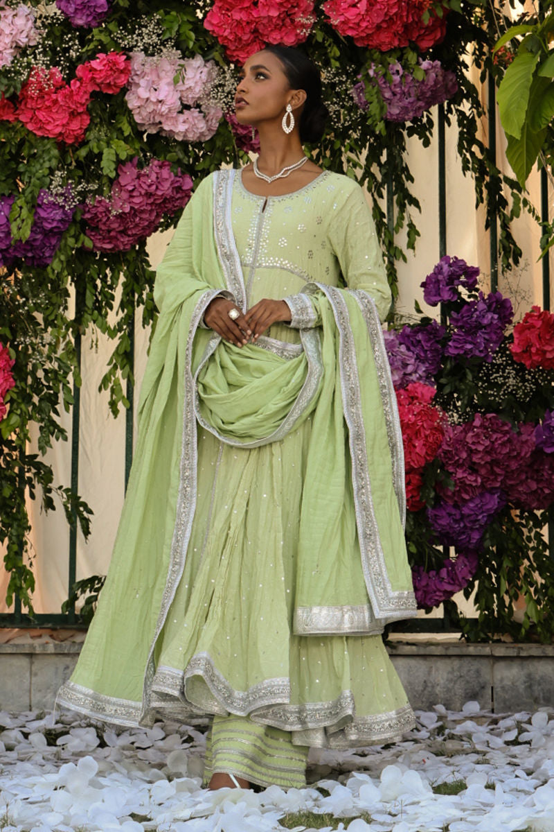 The Pink Tree Company | Wedding Wear | LEAFY BLUSH - Riwayat-e-Khas