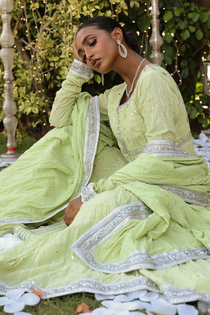 The Pink Tree Company | Wedding Wear | LEAFY BLUSH - Riwayat-e-Khas