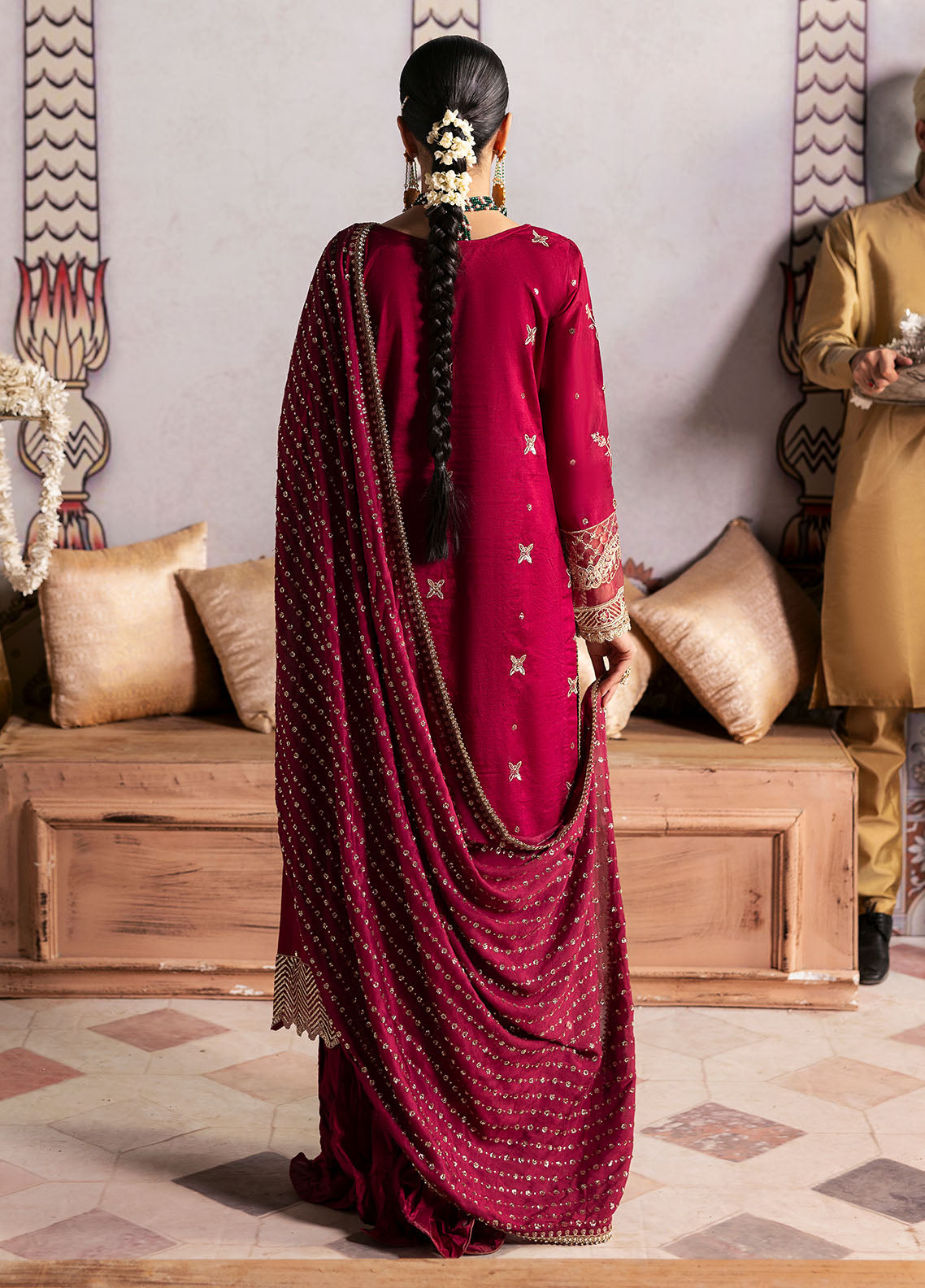 Sahane | There She Glows  | TSG-07 Merlot - Riwayat-e-Khas