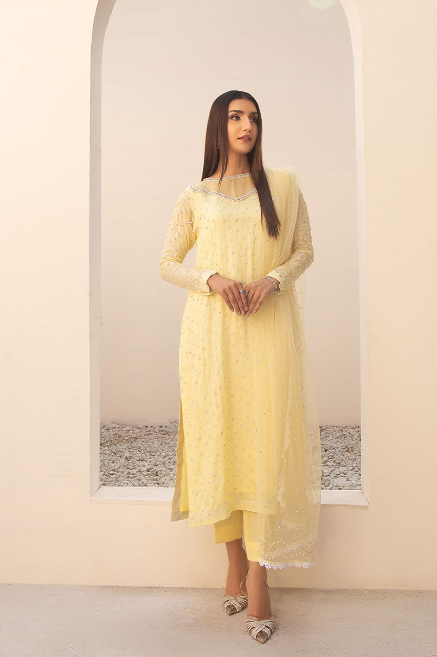 Leon | Leon Luxe Collection | SITARA LIME - Riwayat-e-Khas