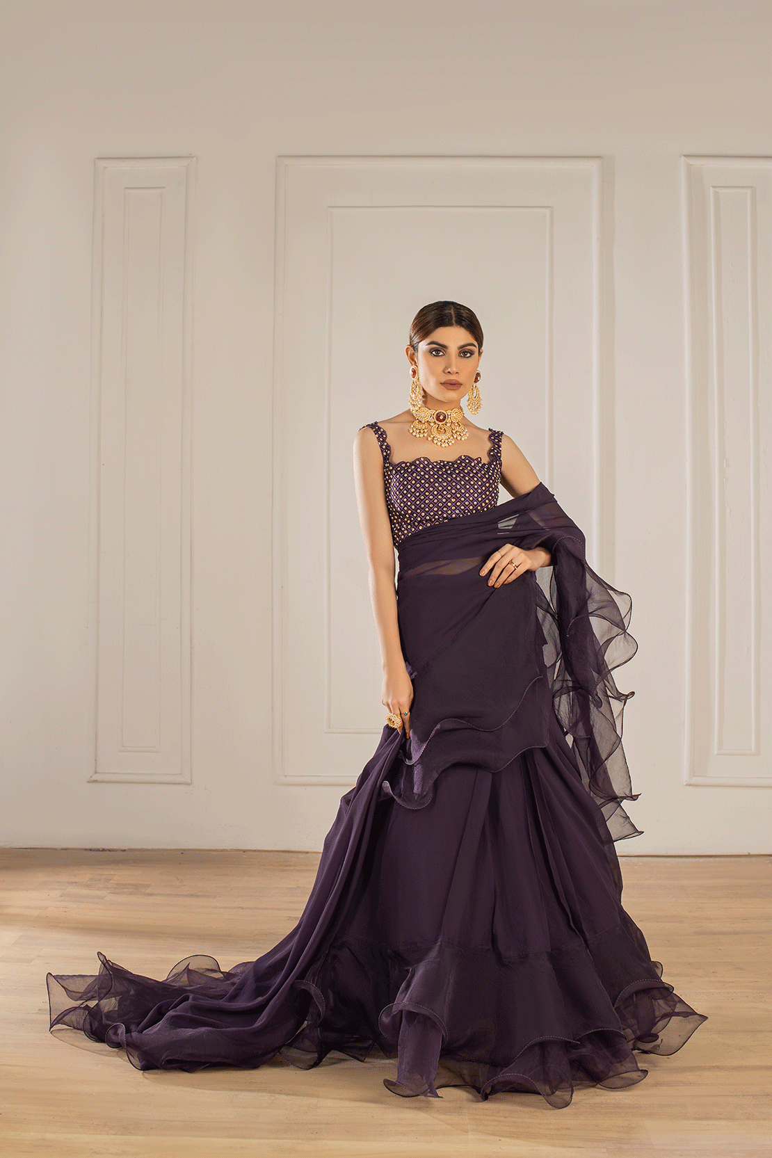 Leon | Leon Luxe Collection | SAREE - Riwayat-e-Khas