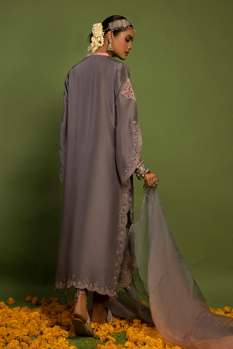 Wardha Saleem | Luxury Pret Traditional Wear | SUROOR - PURE SILK (2 PC) - Riwayat-e-Khas