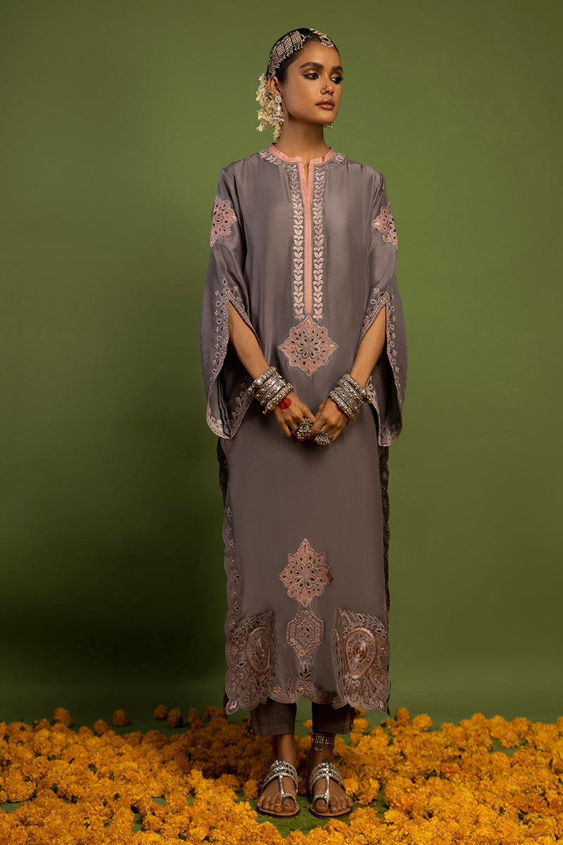 Wardha Saleem | Luxury Pret Traditional Wear | SUROOR - PURE SILK (2 PC) - Riwayat-e-Khas