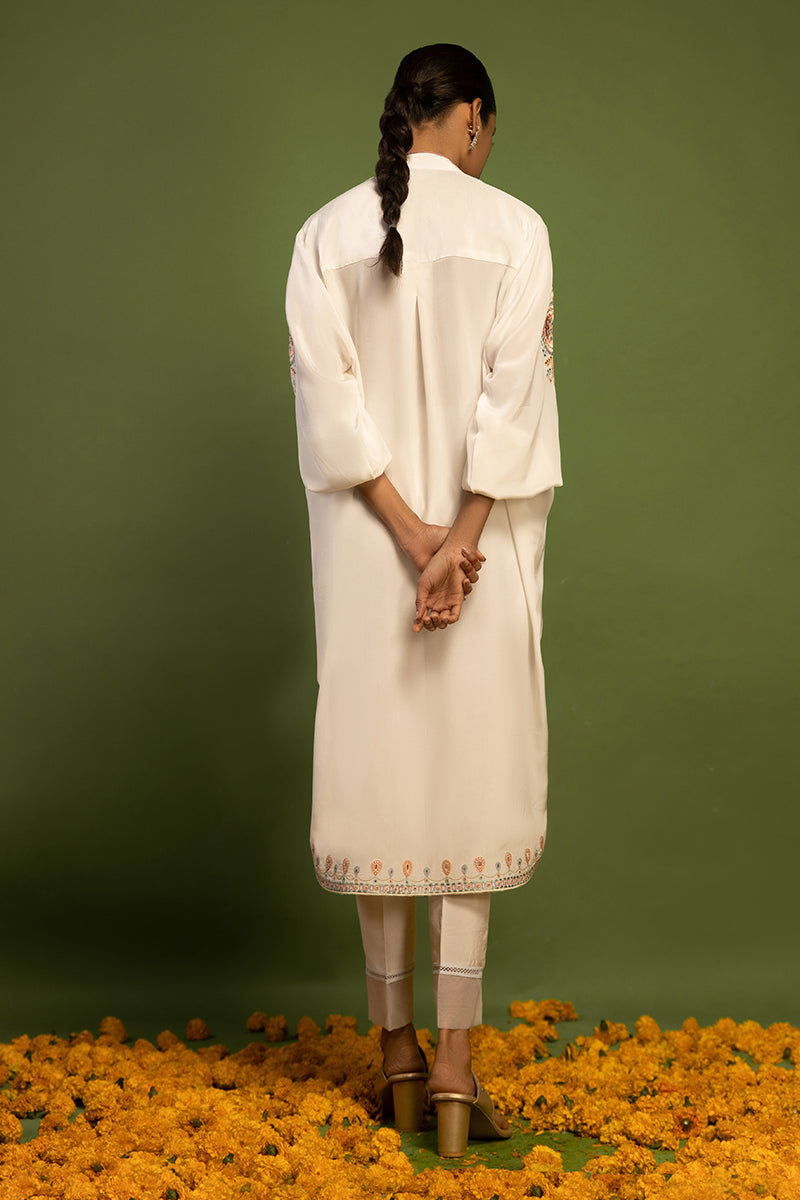 Wardha Saleem | Luxury Pret Traditional Wear | AKS-PURE SILK (2 PC) - Riwayat-e-Khas
